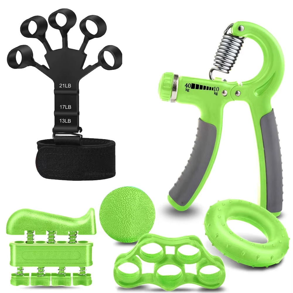 5-60Kg Adjustable Heavy Hand Gripper Fitness Hand Exerciser Grip Wrist Training Finger Gripper Hand Strengthener for Patient
