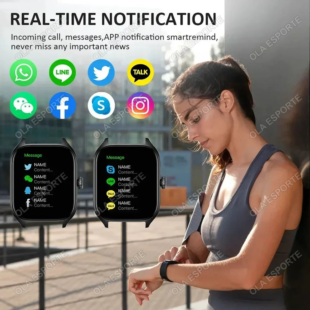 2025 New Smart Watch for Men Women Dial to Answer Calls GPS Sports Tracking Heart Rate Blood Oxygen Monitor Bluetooth Smartwatch
