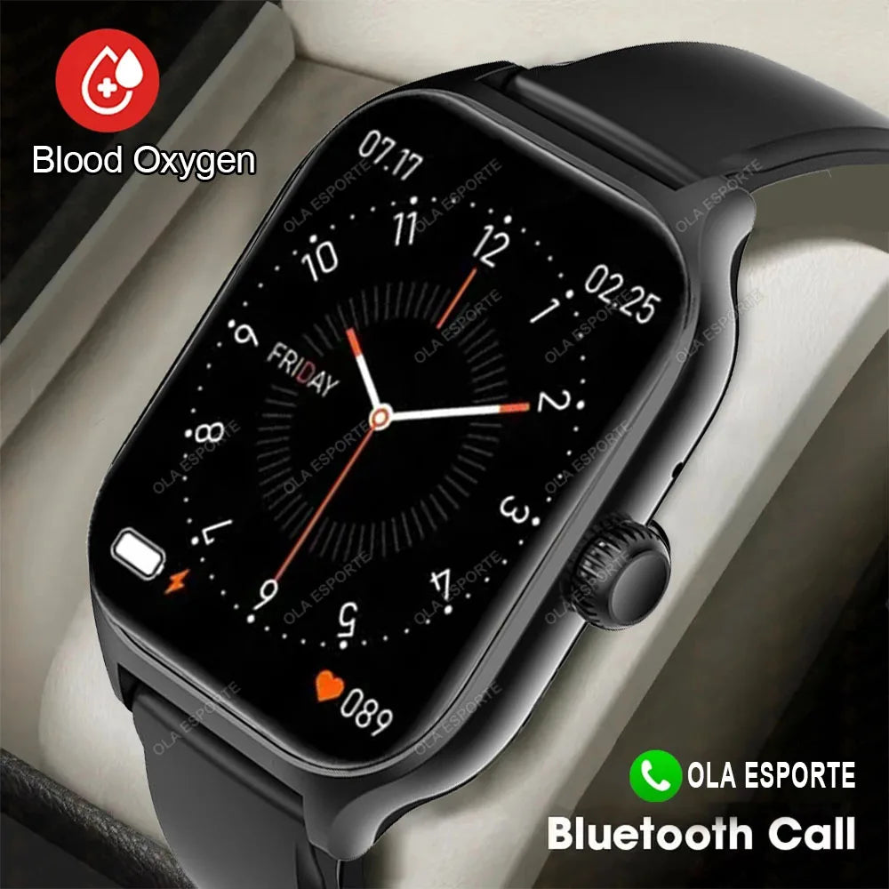 2025 New Smart Watch for Men Women Dial to Answer Calls GPS Sports Tracking Heart Rate Blood Oxygen Monitor Bluetooth Smartwatch