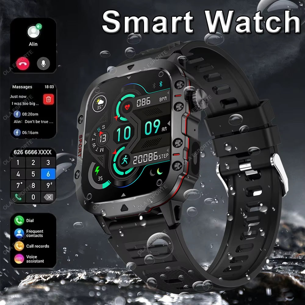 2025 Smartwatch for XIAOMI New GPS Smart Watch Men 2.01 Inch HD Display GPS & Make/Receive Phone Calls 400Mah Battery Braceletes
