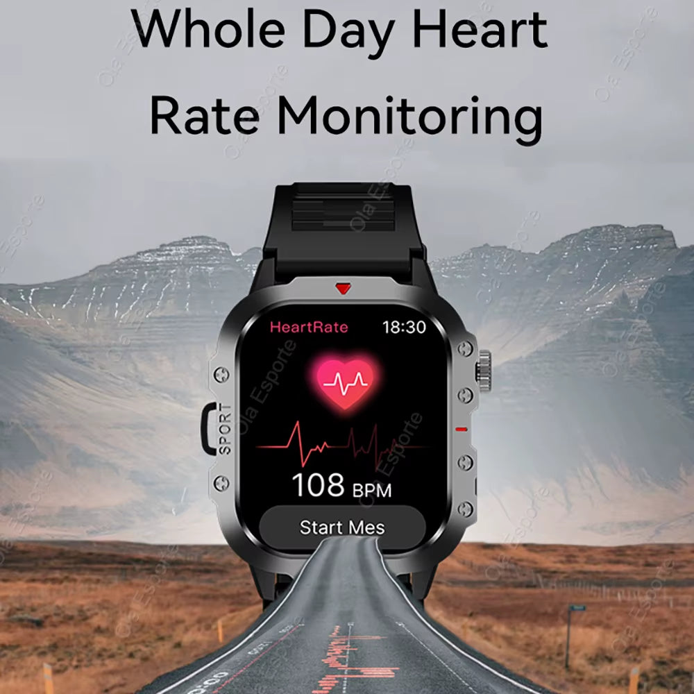 2025 Smartwatch for XIAOMI New GPS Smart Watch Men 2.01 Inch HD Display GPS & Make/Receive Phone Calls 400Mah Battery Braceletes