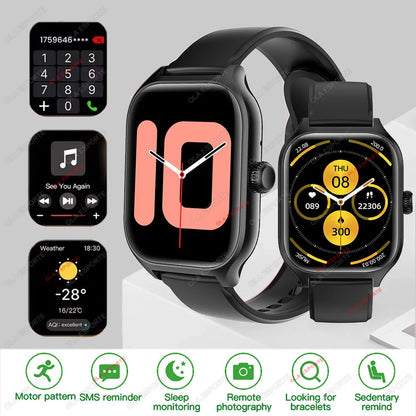 2025 New Smart Watch for Men Women Dial to Answer Calls GPS Sports Tracking Heart Rate Blood Oxygen Monitor Bluetooth Smartwatch