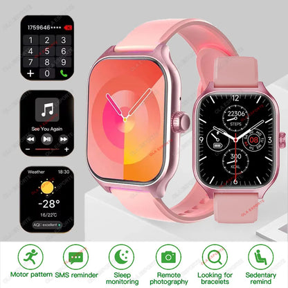2025 New Smart Watch for Men Women Dial to Answer Calls GPS Sports Tracking Heart Rate Blood Oxygen Monitor Bluetooth Smartwatch