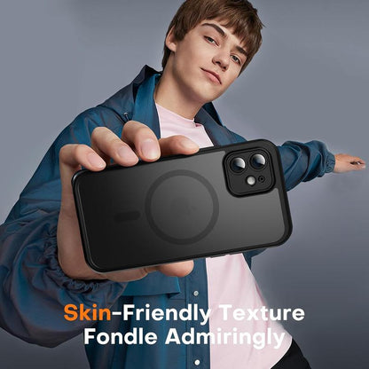 Three in One Magnetic Phone Case for Iphone 13/14/15, Upgraded with [Full Camera Protection] [Compatible with Magsafe] [15FT Military Grade Protection]