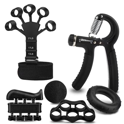 5-60Kg Adjustable Heavy Hand Gripper Fitness Hand Exerciser Grip Wrist Training Finger Gripper Hand Strengthener for Patient