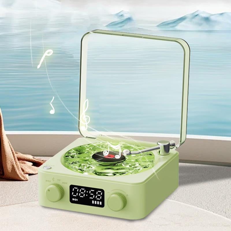 Wireless Speaker, Multifunctional Desktop Speaker with USB Port & AUX Input, Speaker with Environment Light Adjustment Modes, Halloween Gifts