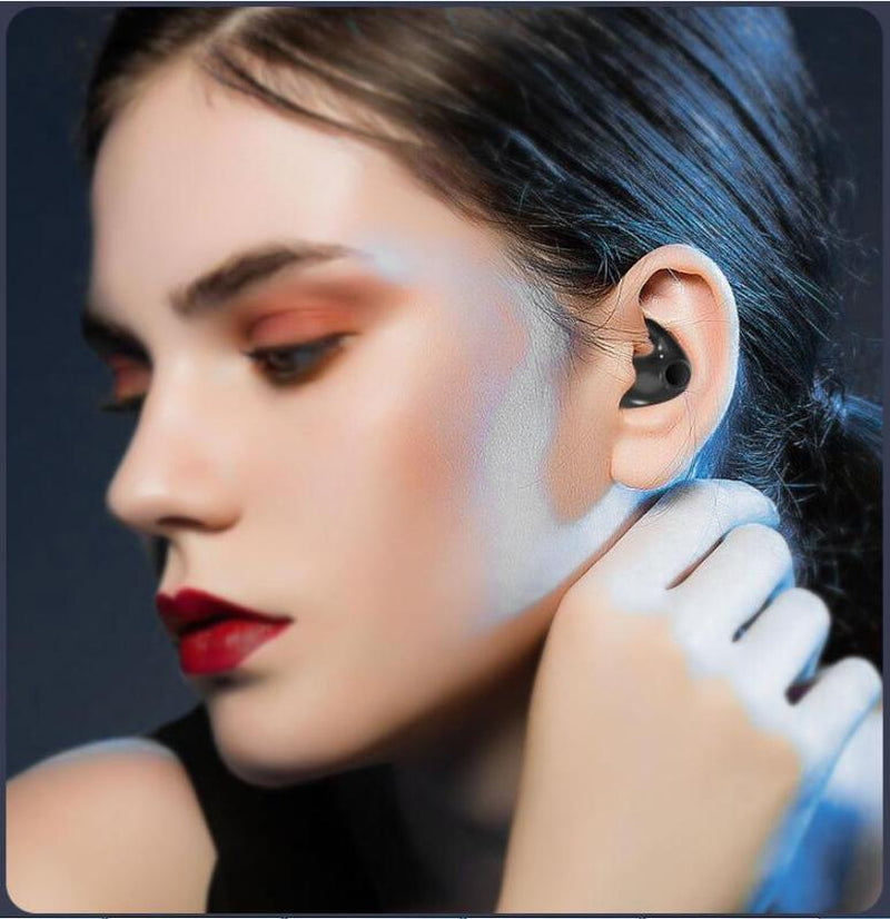 New MD538 Sleep Bluetooth Earphones with Wireless Earbone Conduction and Non Entry Ear Long Range Dual Stereo