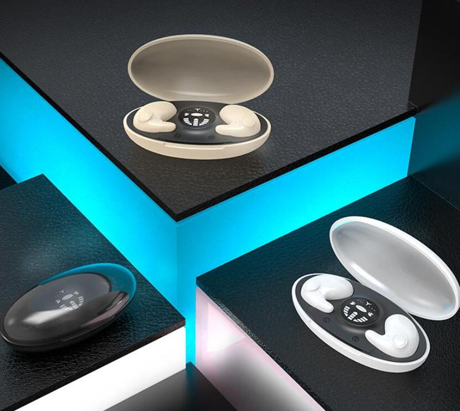 New MD538 Sleep Bluetooth Earphones with Wireless Earbone Conduction and Non Entry Ear Long Range Dual Stereo